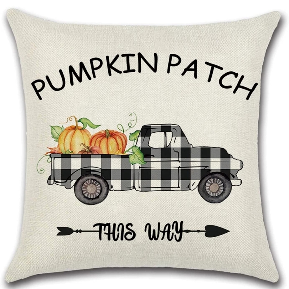 Set of 4 Fall Pillow Cases